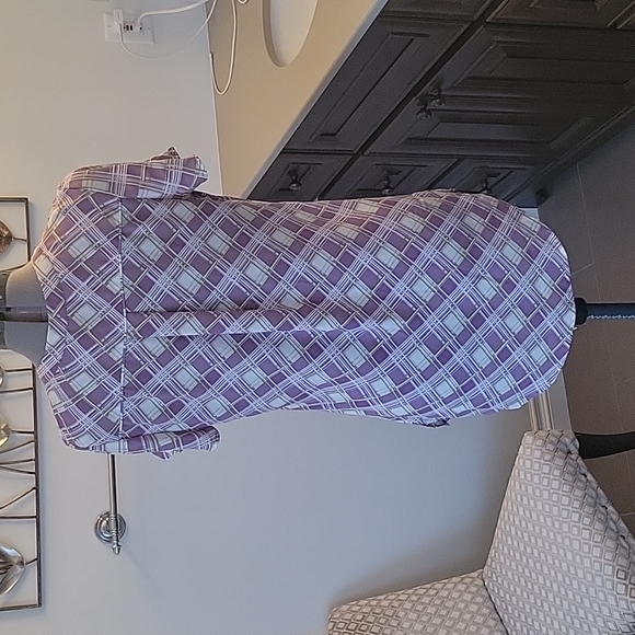 Womens hi-low zipper detail blouse - Picture 3 of 7